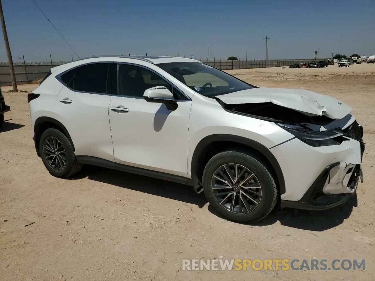 4 Photograph of a damaged car 2T2GKCEZ5NC005754 LEXUS NX 350H 2022