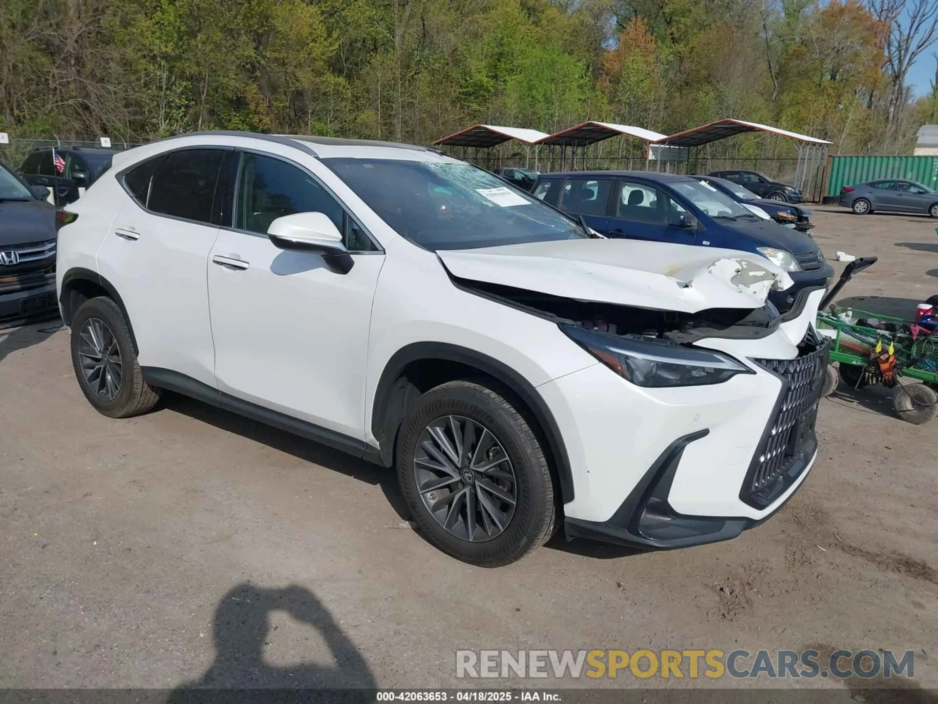 1 Фотография поврежденного автомобиля 2T2GKCEZ6NC002264 LEXUS NX 350H 2022