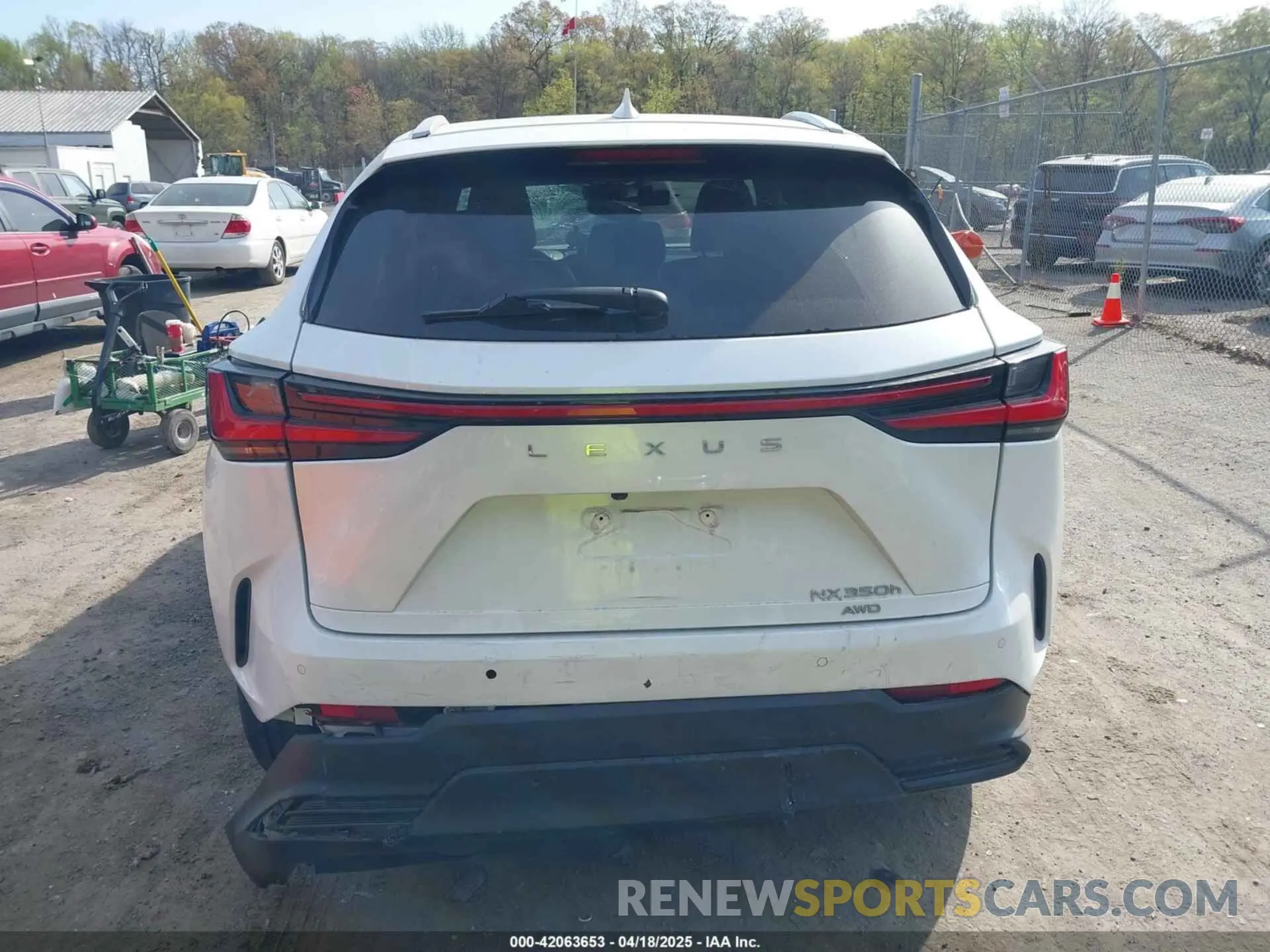 16 Фотография поврежденного автомобиля 2T2GKCEZ6NC002264 LEXUS NX 350H 2022