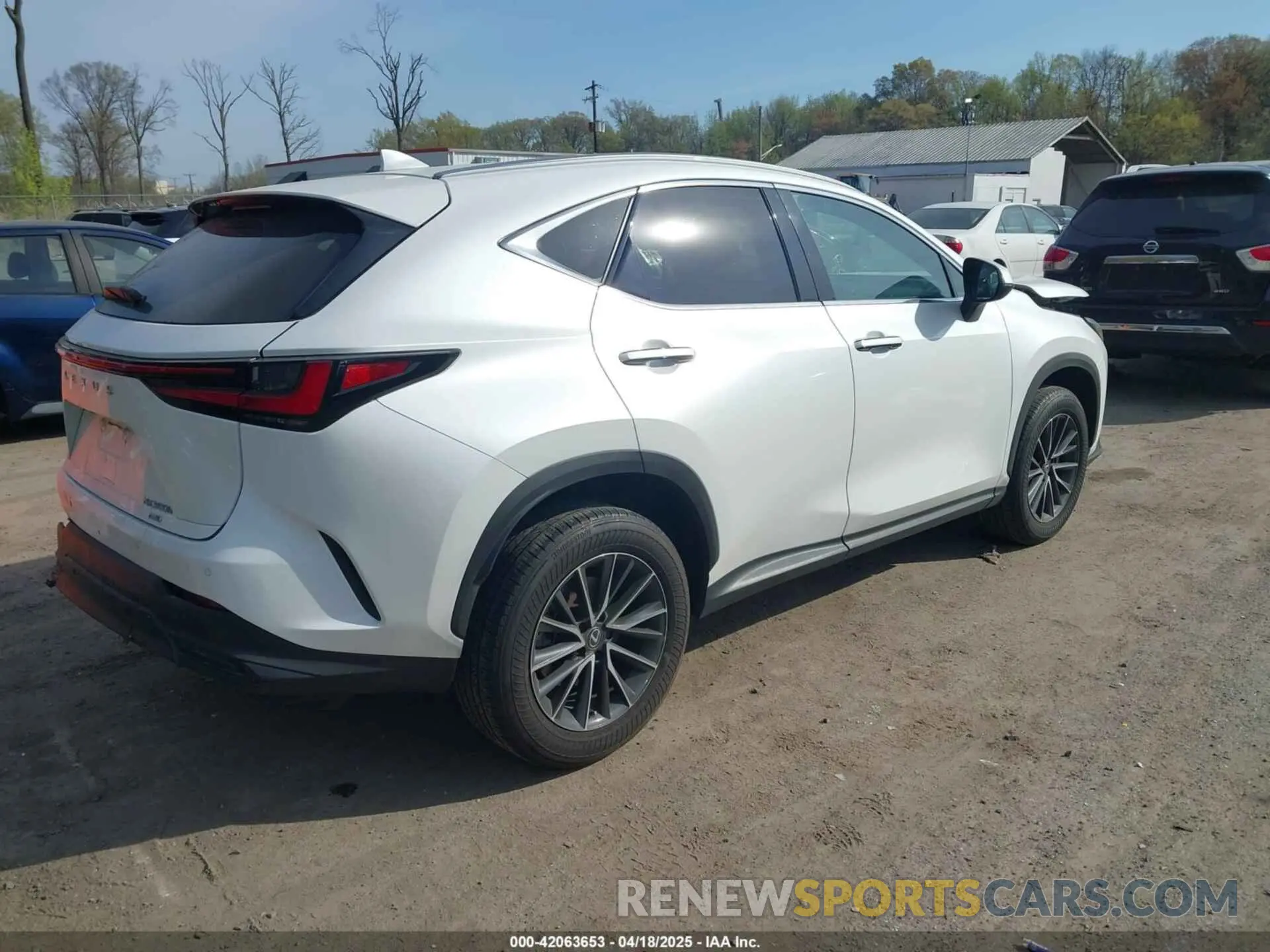 4 Фотография поврежденного автомобиля 2T2GKCEZ6NC002264 LEXUS NX 350H 2022