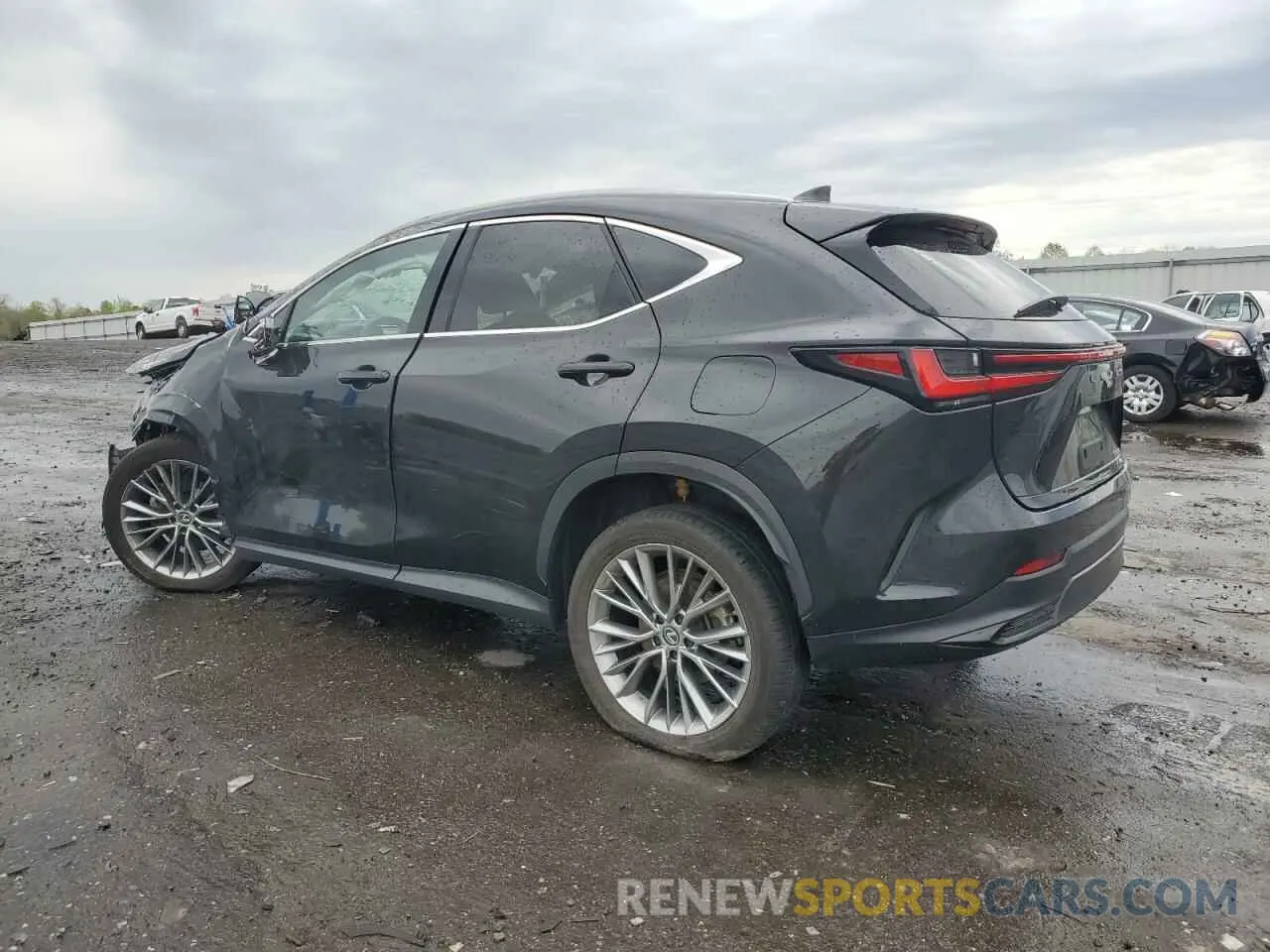 2 Фотография поврежденного автомобиля 2T2GKCEZ8NC008566 LEXUS NX 350H 2022