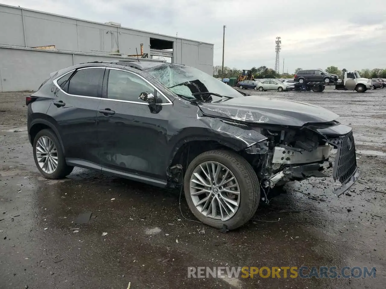 4 Фотография поврежденного автомобиля 2T2GKCEZ8NC008566 LEXUS NX 350H 2022