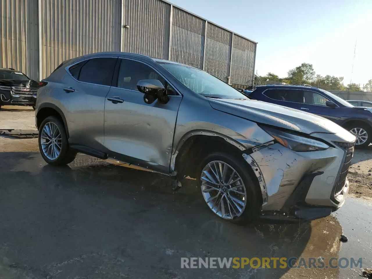 4 Фотография поврежденного автомобиля 2T2GKCEZ9NC003070 LEXUS NX 350H 2022
