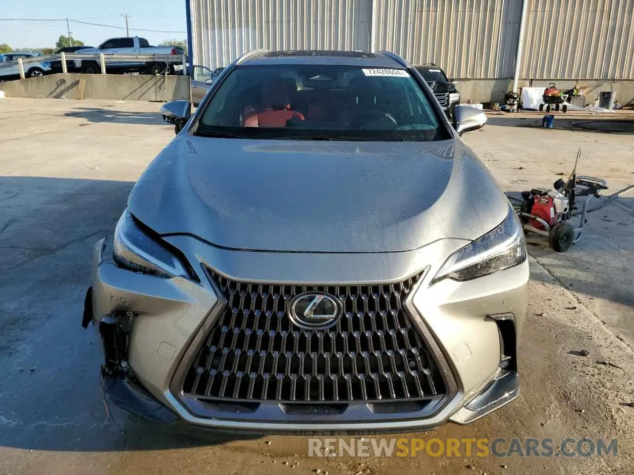 5 Фотография поврежденного автомобиля 2T2GKCEZ9NC003070 LEXUS NX 350H 2022