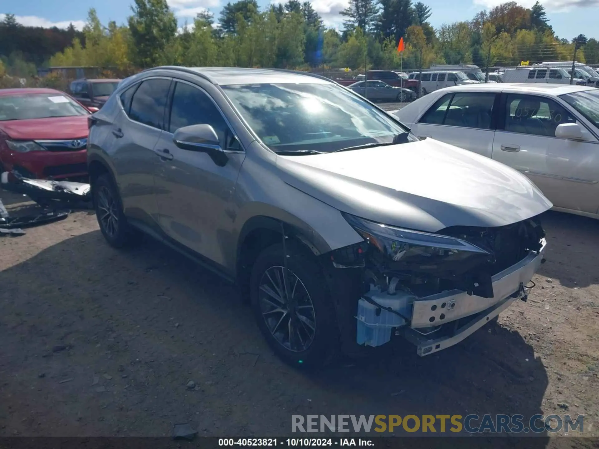 1 Фотография поврежденного автомобиля 2T2GKCEZXNC006902 LEXUS NX 350H 2022
