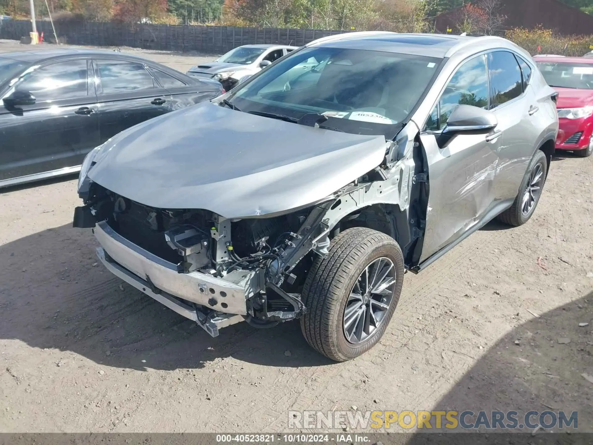 2 Фотография поврежденного автомобиля 2T2GKCEZXNC006902 LEXUS NX 350H 2022