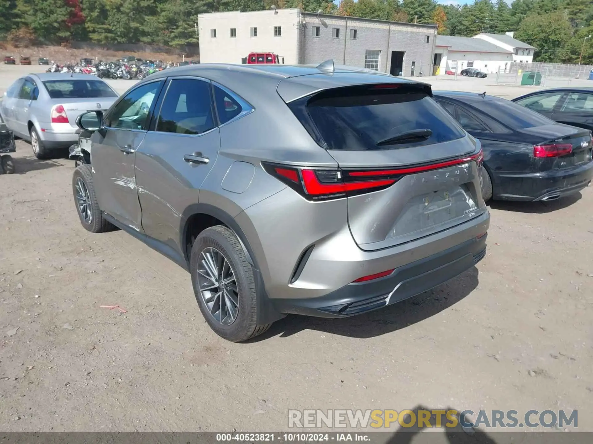 3 Фотография поврежденного автомобиля 2T2GKCEZXNC006902 LEXUS NX 350H 2022