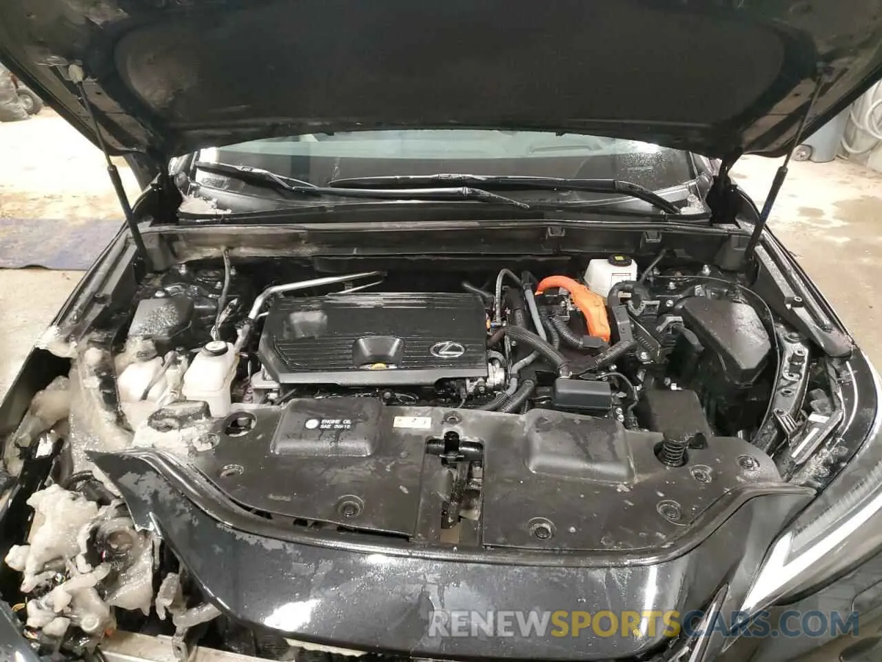 11 Фотография поврежденного автомобиля 2T2HKCEZ1NC004492 LEXUS NX 350H 2022