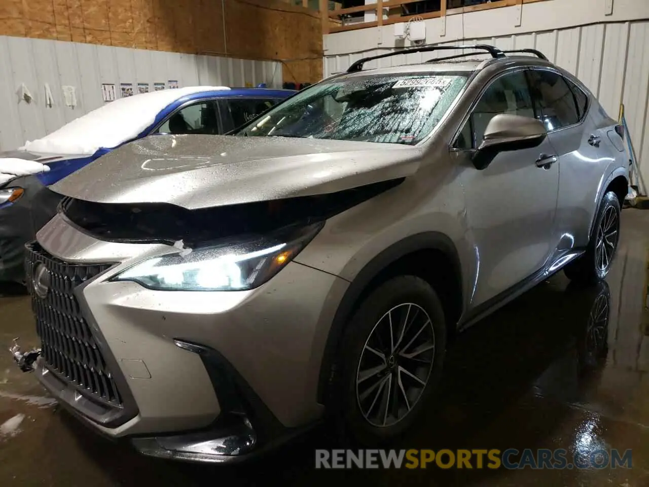 1 Photograph of a damaged car JTJAKCEZ0N2000662 LEXUS NX 350H 2022