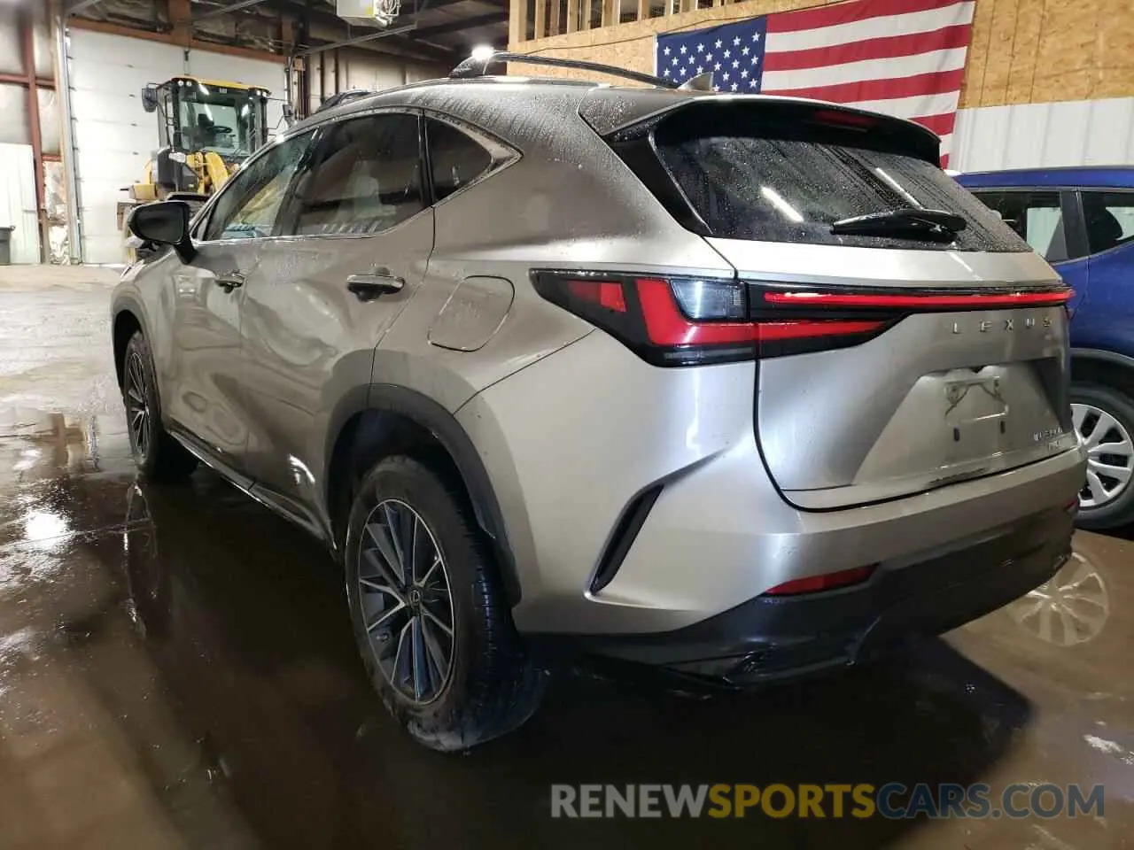 2 Photograph of a damaged car JTJAKCEZ0N2000662 LEXUS NX 350H 2022