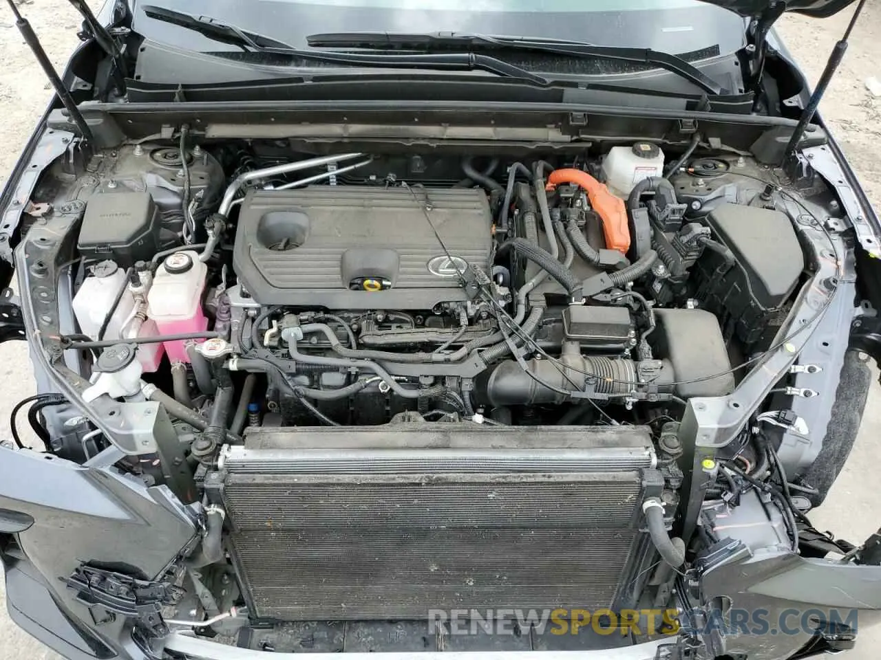 12 Фотография поврежденного автомобиля JTJAKCEZ0N5001874 LEXUS NX 350H 2022