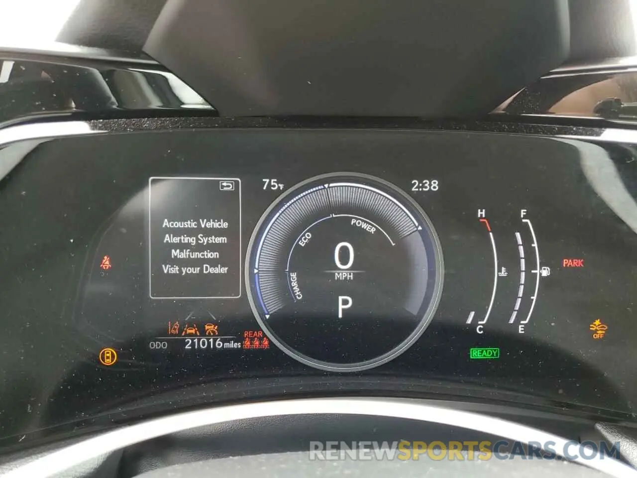9 Фотография поврежденного автомобиля JTJAKCEZ0N5001874 LEXUS NX 350H 2022