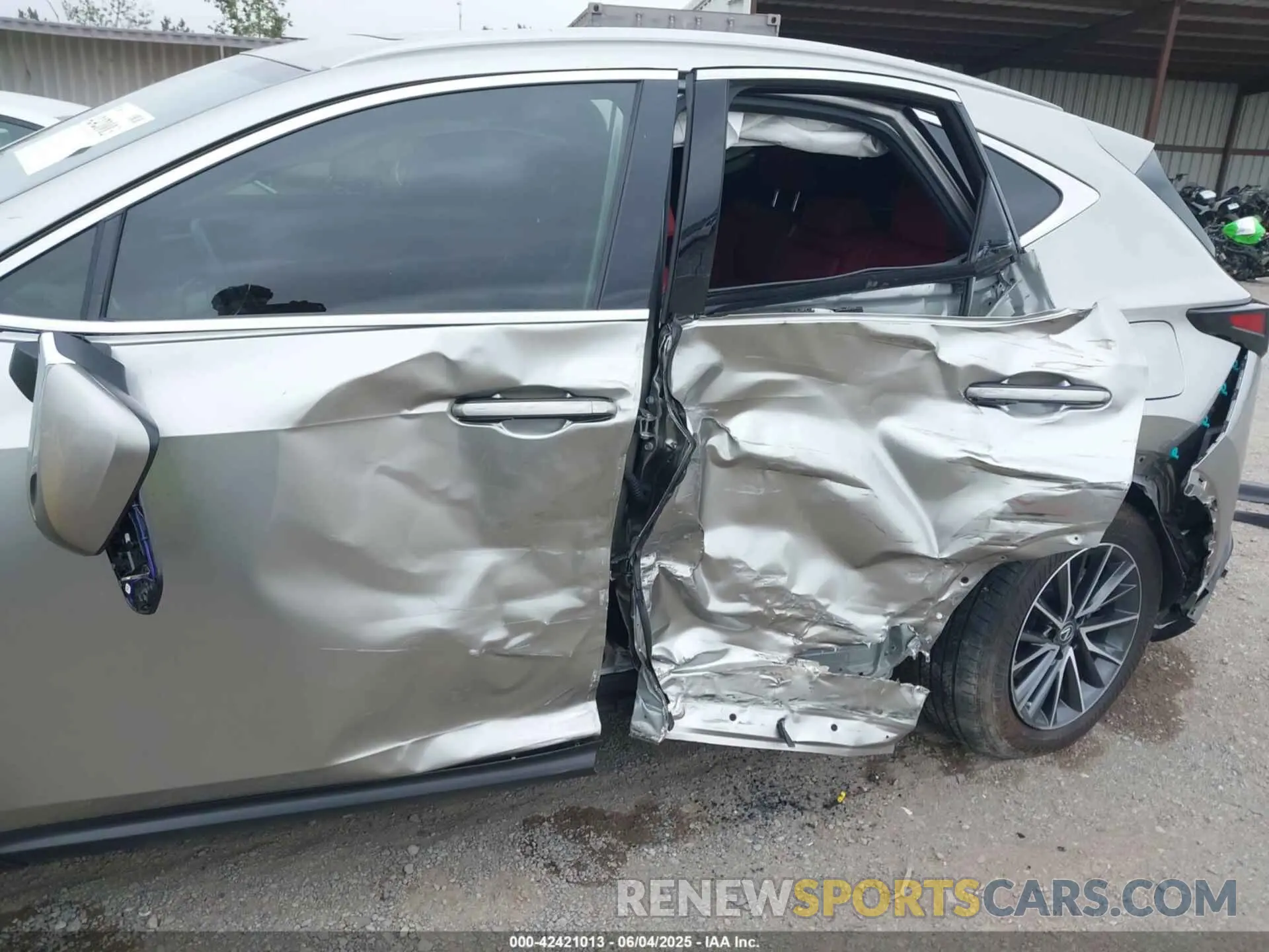 6 Фотография поврежденного автомобиля JTJAKCEZ3N5003098 LEXUS NX 350H 2022