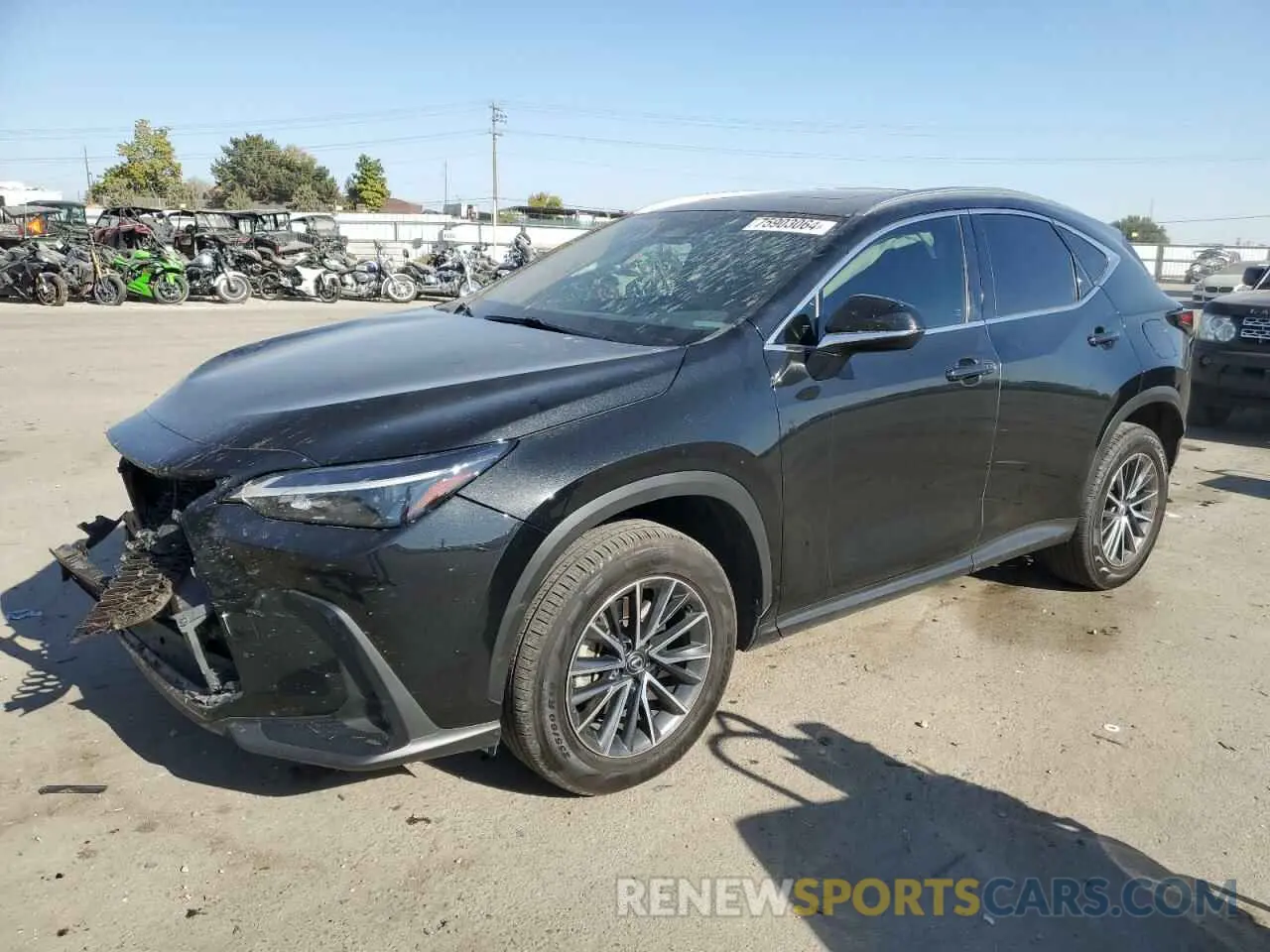 1 Фотография поврежденного автомобиля JTJAKCEZ4N5004552 LEXUS NX 350H 2022