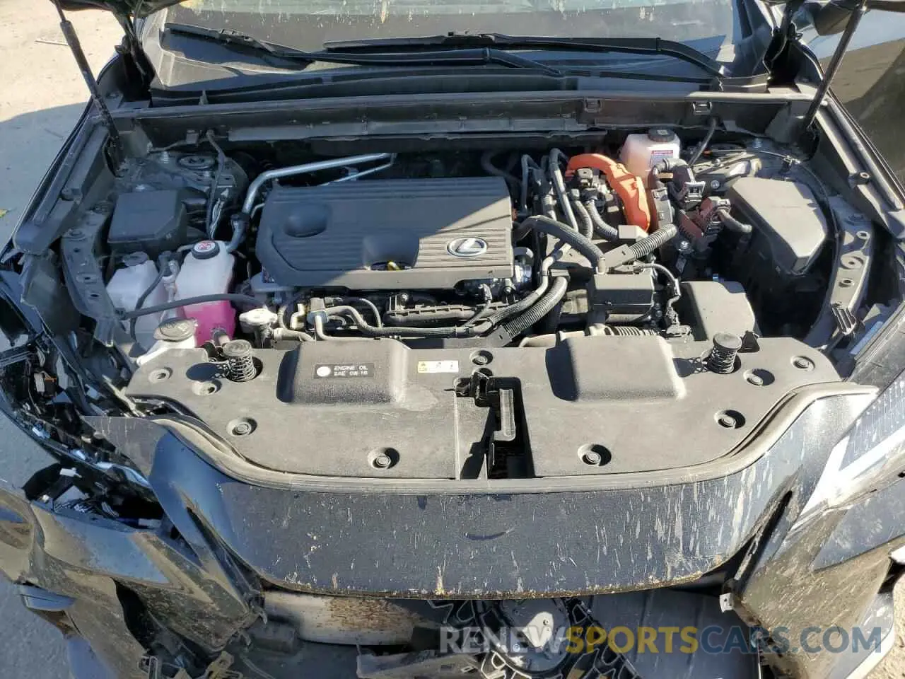 12 Фотография поврежденного автомобиля JTJAKCEZ4N5004552 LEXUS NX 350H 2022