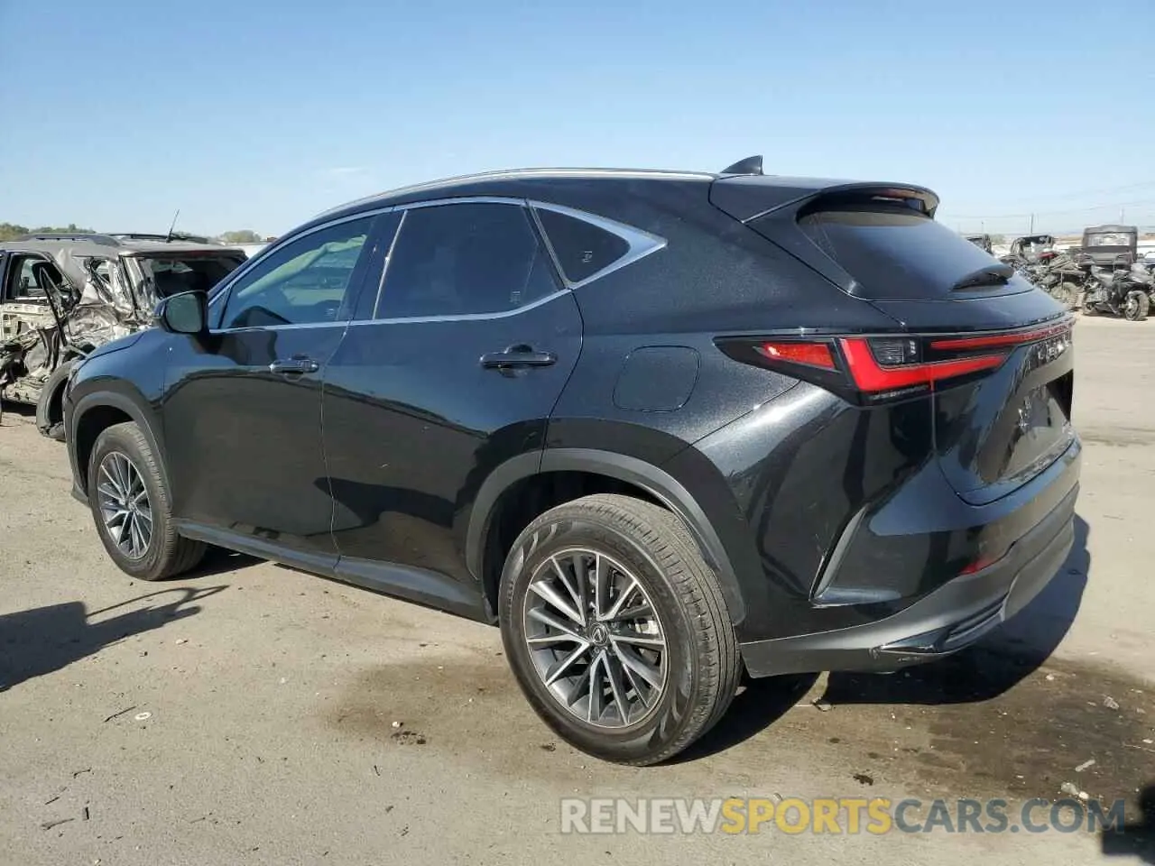 2 Фотография поврежденного автомобиля JTJAKCEZ4N5004552 LEXUS NX 350H 2022