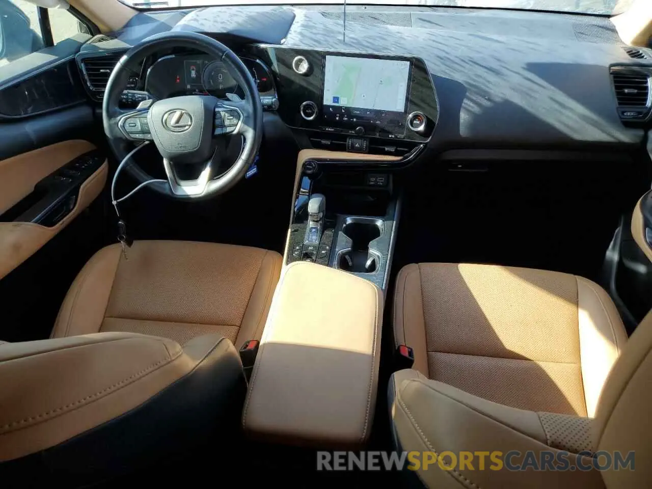 8 Фотография поврежденного автомобиля JTJAKCEZ4N5004552 LEXUS NX 350H 2022