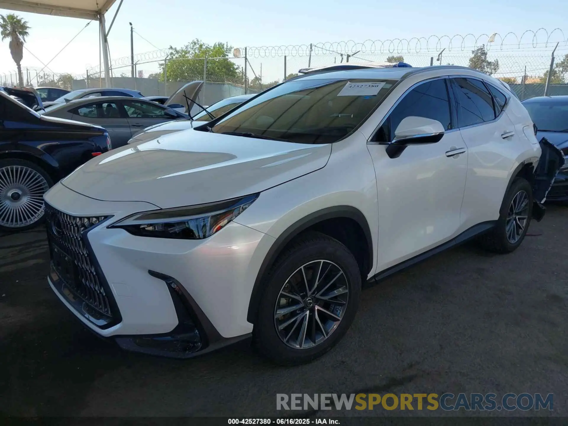 2 Photograph of a damaged car JTJAKCEZ4N5004616 LEXUS NX 350H 2022