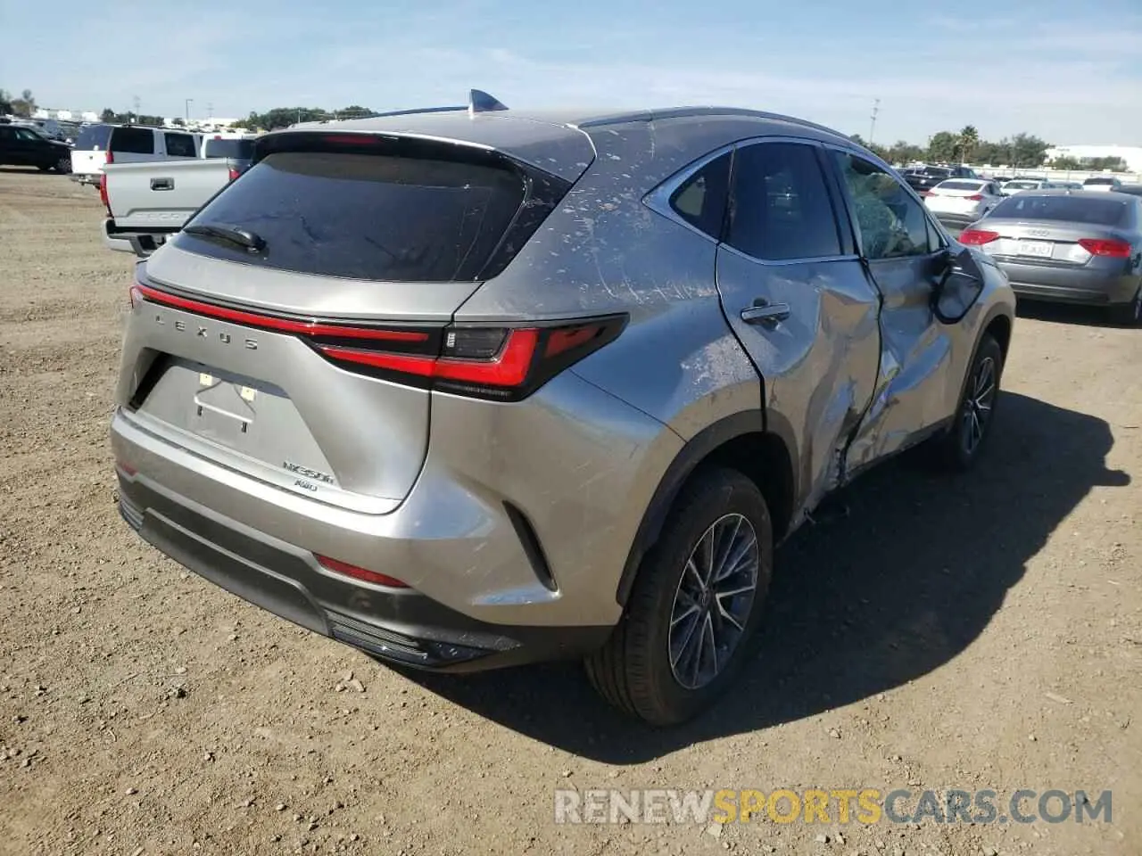 4 Photograph of a damaged car JTJAKCEZ9N5003137 LEXUS NX 350H 2022
