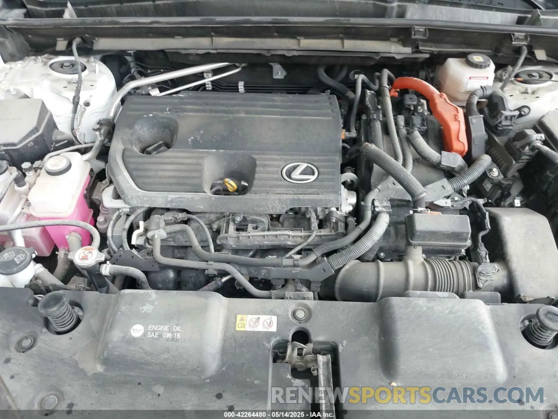 10 Photograph of a damaged car JTJGKCEZ5N5002142 LEXUS NX 350H 2022