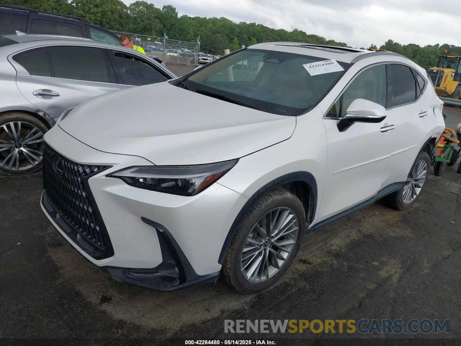 2 Photograph of a damaged car JTJGKCEZ5N5002142 LEXUS NX 350H 2022