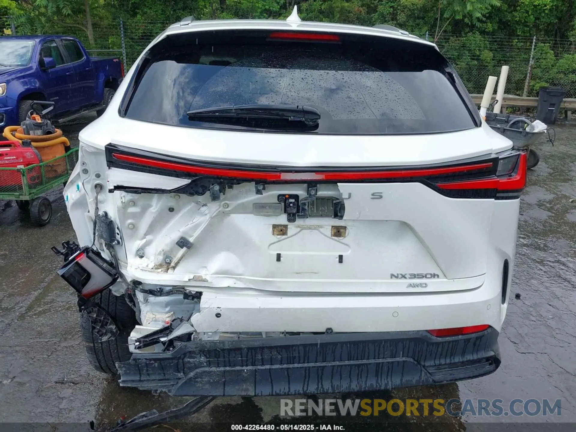 6 Photograph of a damaged car JTJGKCEZ5N5002142 LEXUS NX 350H 2022