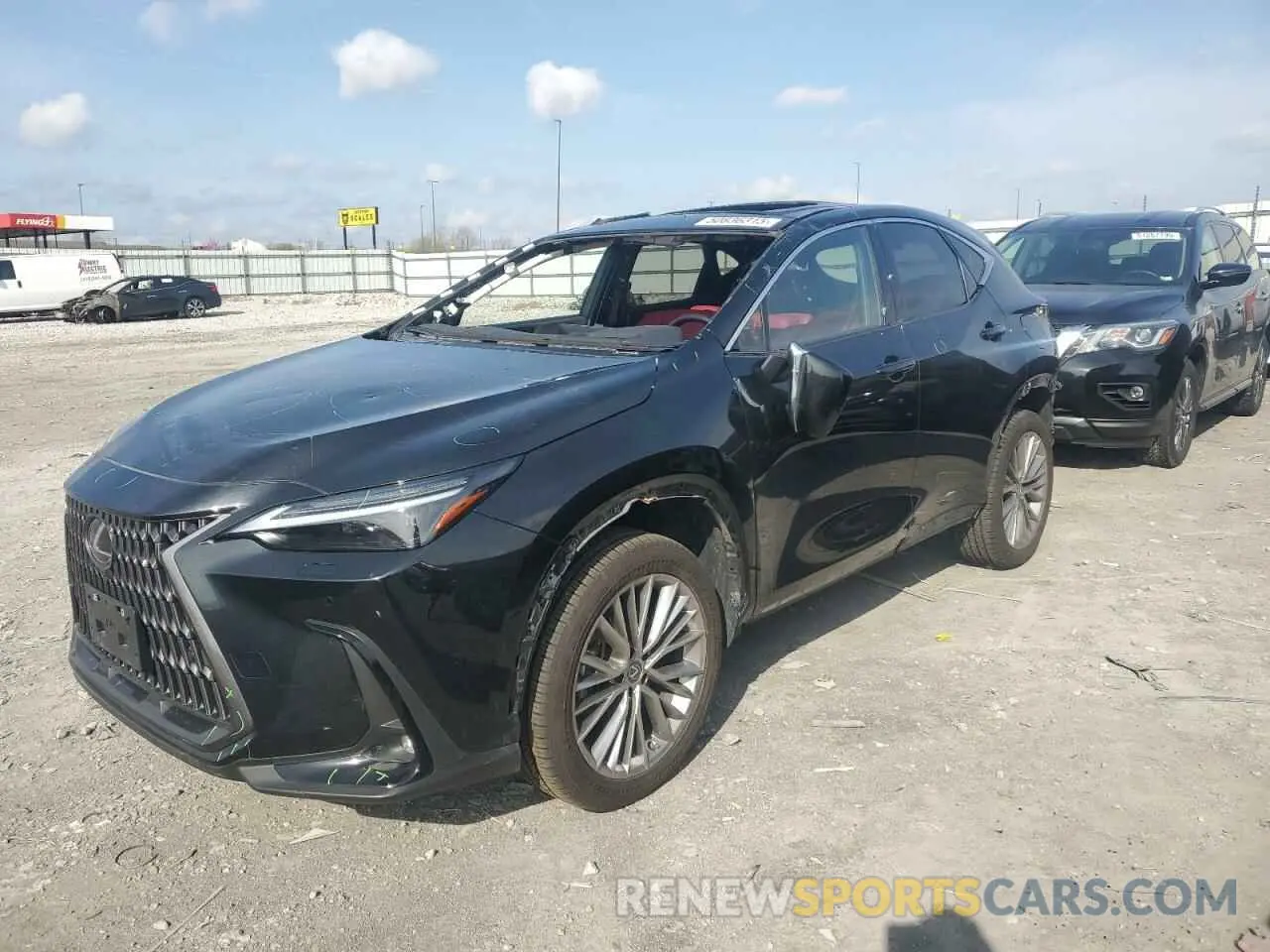 1 Photograph of a damaged car JTJHKCEZ8N2010063 LEXUS NX 350H 2022