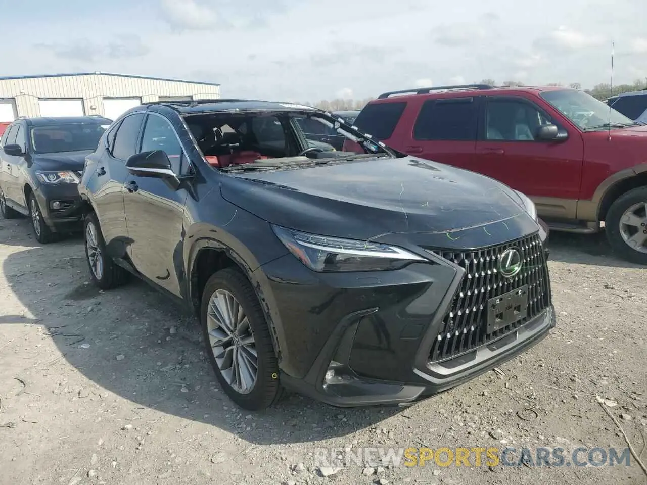 4 Photograph of a damaged car JTJHKCEZ8N2010063 LEXUS NX 350H 2022