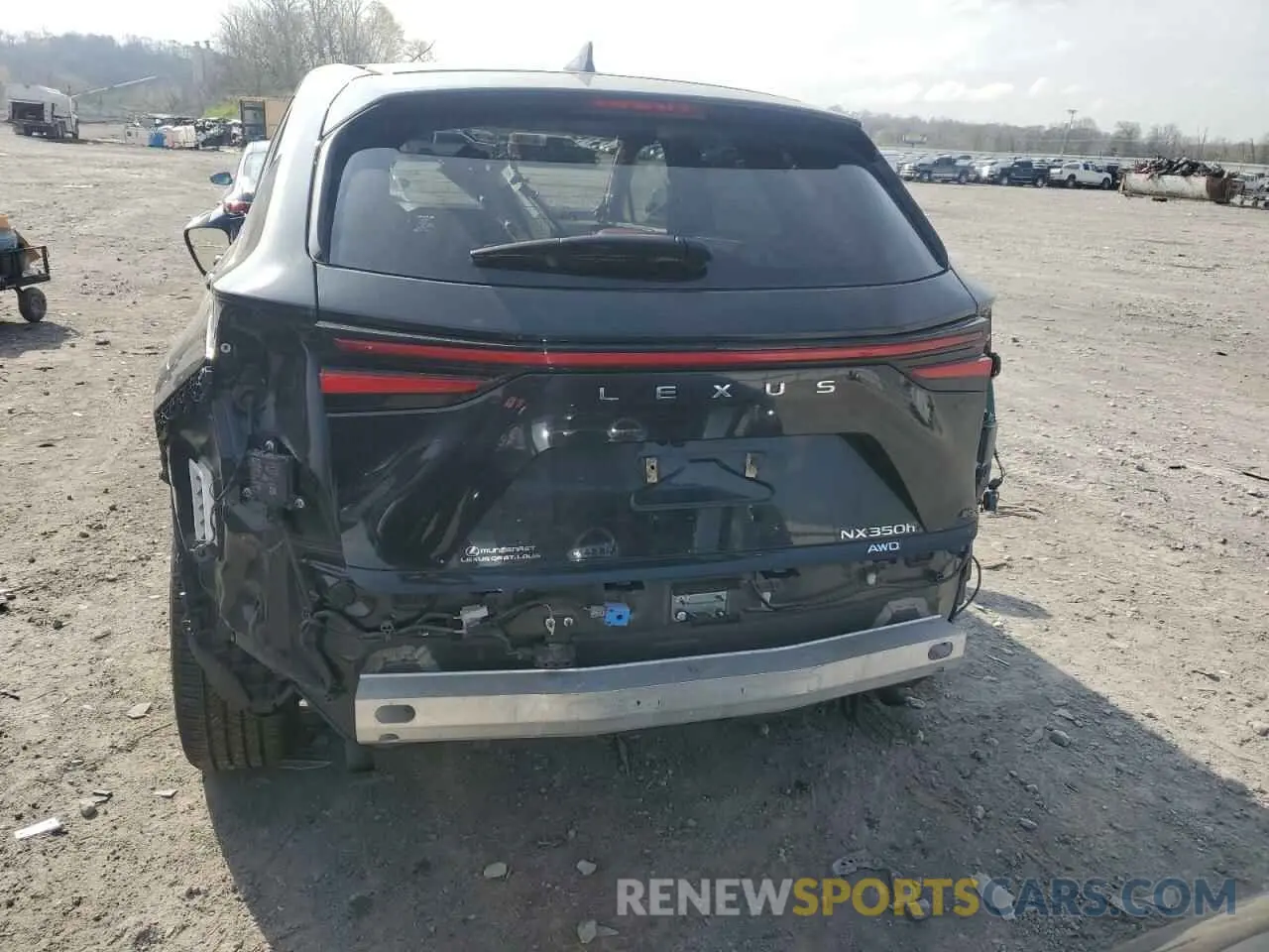 6 Photograph of a damaged car JTJHKCEZ8N2010063 LEXUS NX 350H 2022