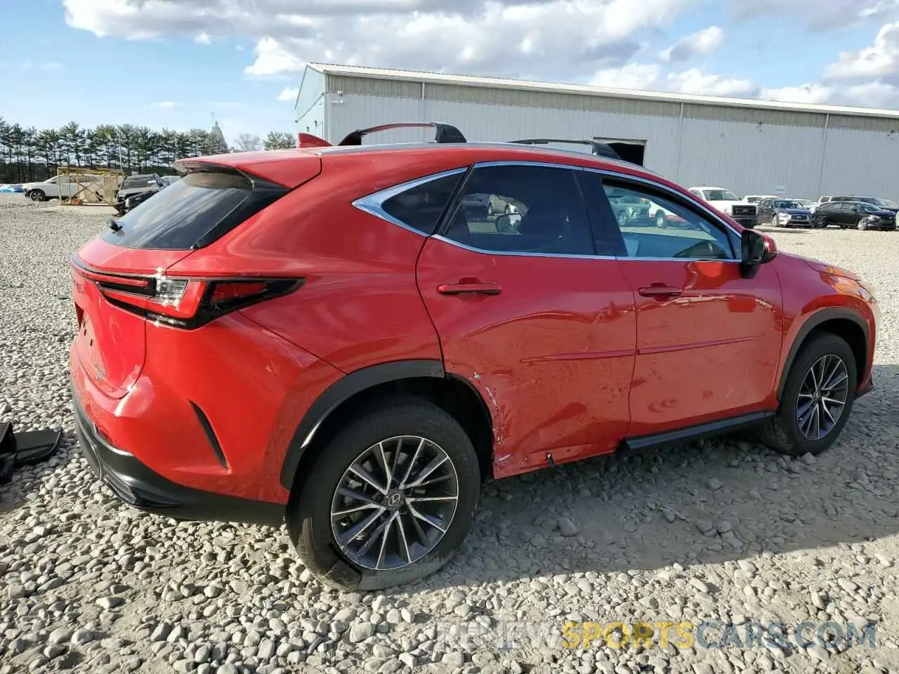 3 Photograph of a damaged car 2T2GKCEZ0PC015689 LEXUS NX 350H 2023