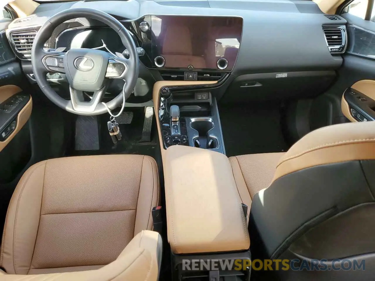8 Photograph of a damaged car 2T2GKCEZ0PC015689 LEXUS NX 350H 2023
