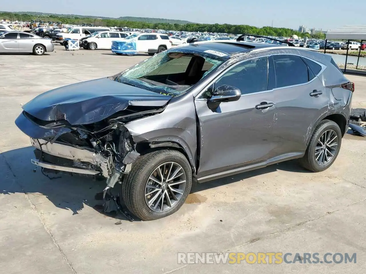 1 Фотография поврежденного автомобиля 2T2GKCEZ4PC014268 LEXUS NX 350H 2023