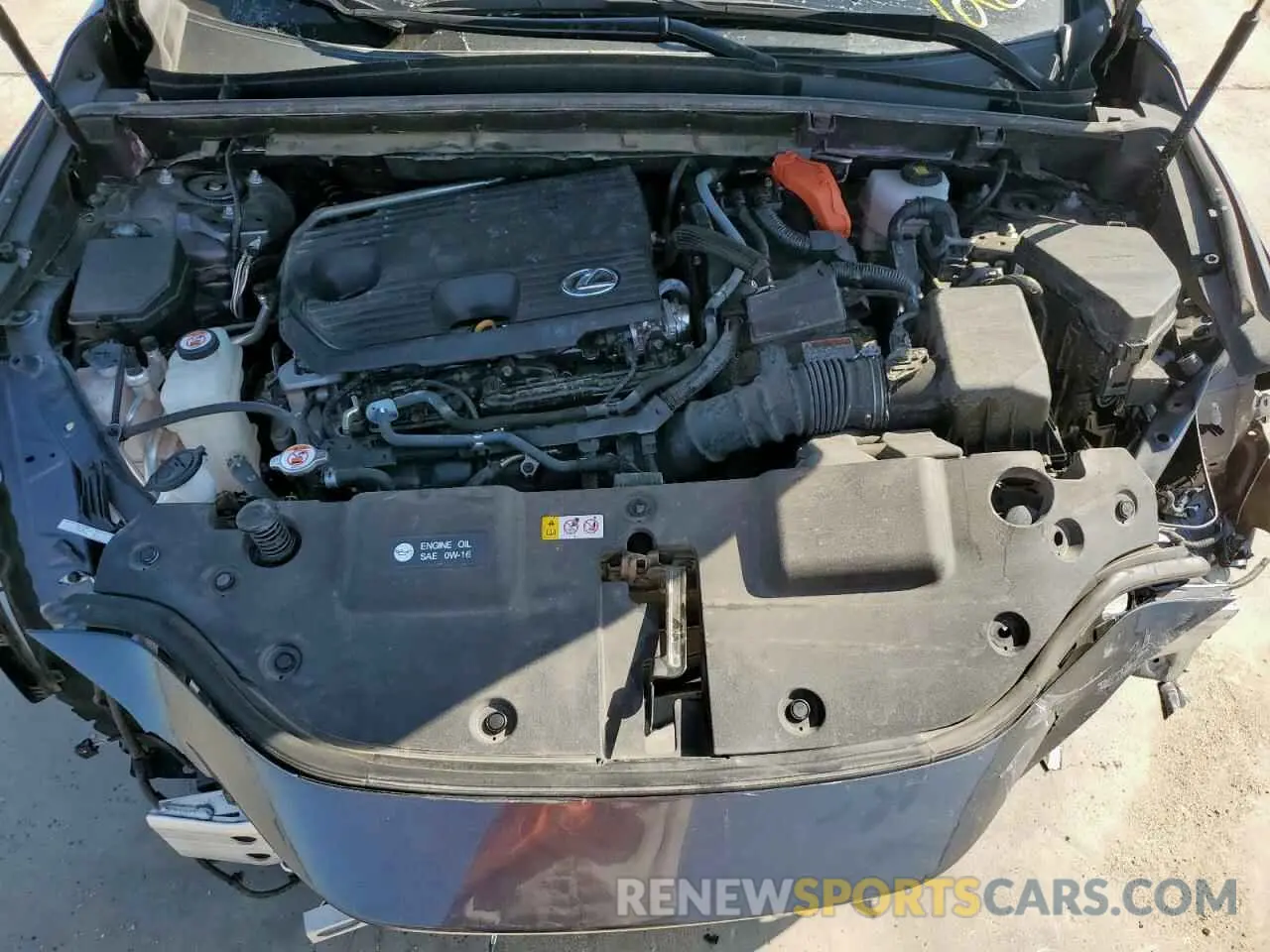 12 Фотография поврежденного автомобиля 2T2GKCEZ4PC014268 LEXUS NX 350H 2023