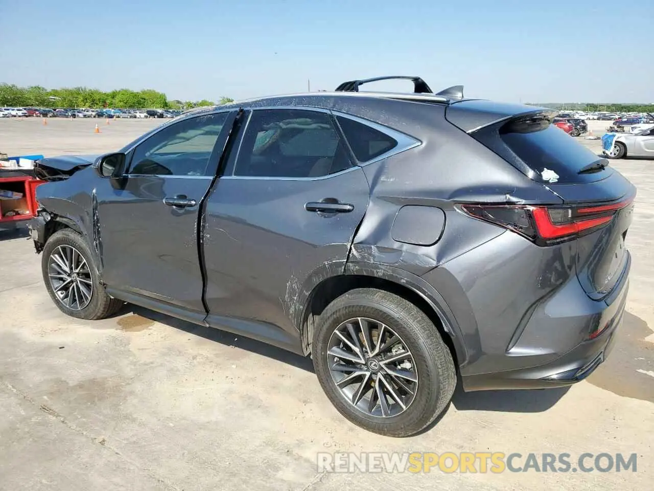 2 Фотография поврежденного автомобиля 2T2GKCEZ4PC014268 LEXUS NX 350H 2023