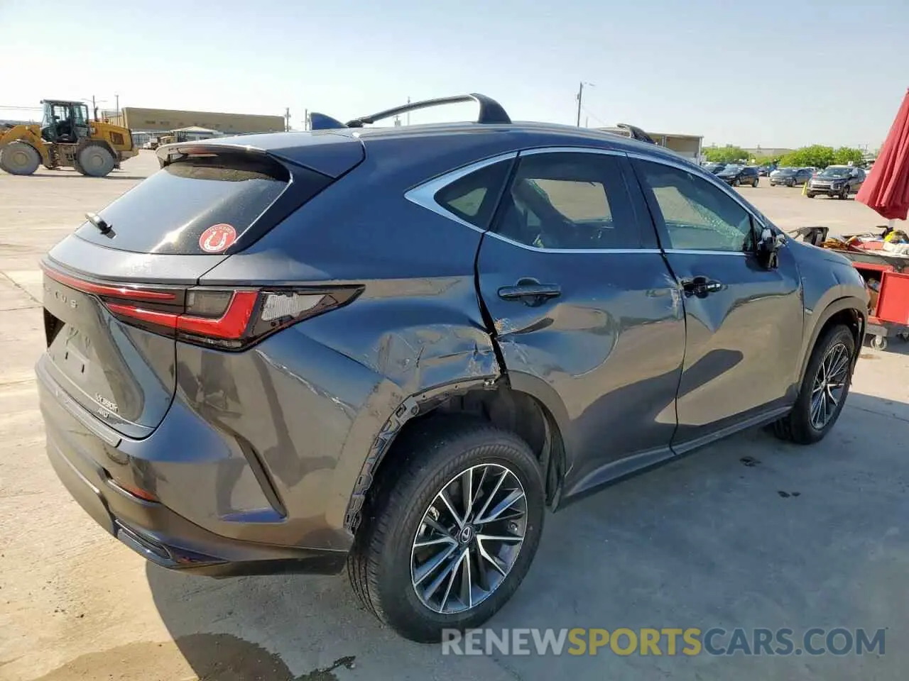 3 Фотография поврежденного автомобиля 2T2GKCEZ4PC014268 LEXUS NX 350H 2023