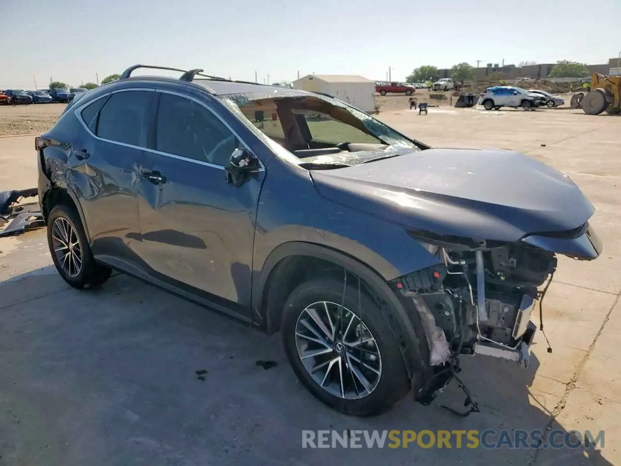 4 Фотография поврежденного автомобиля 2T2GKCEZ4PC014268 LEXUS NX 350H 2023