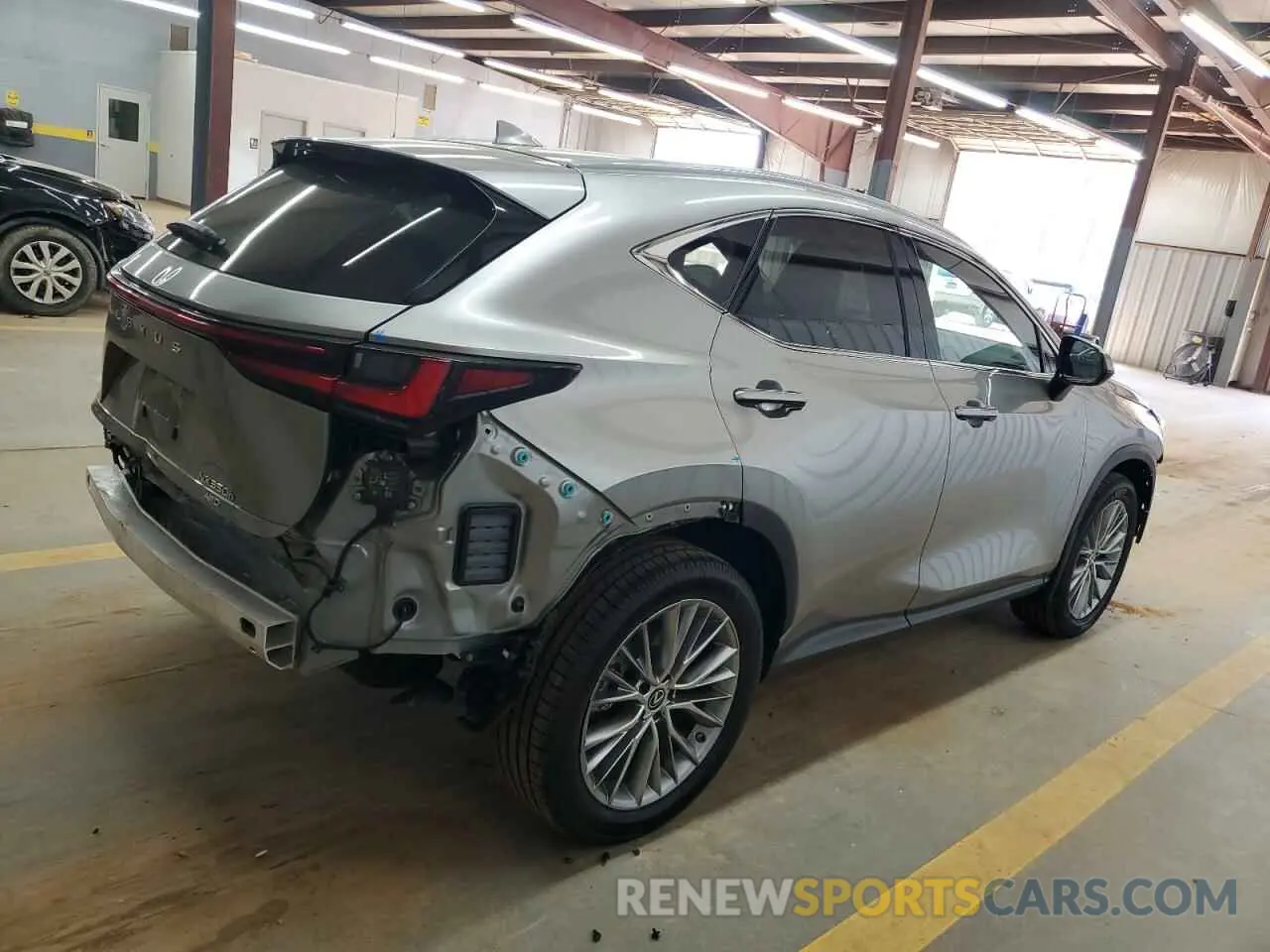 3 Photograph of a damaged car 2T2GKCEZ5PC012335 LEXUS NX 350H 2023
