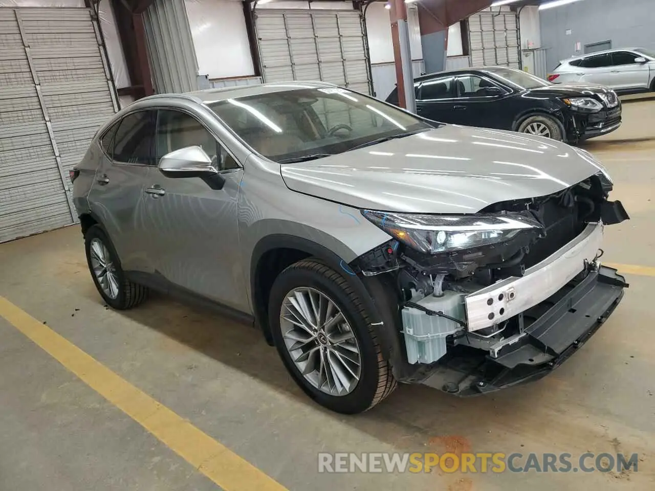 4 Photograph of a damaged car 2T2GKCEZ5PC012335 LEXUS NX 350H 2023
