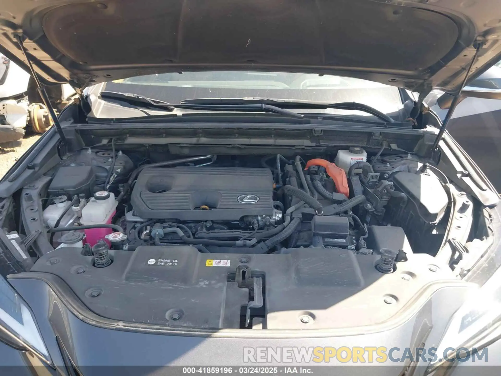 10 Photograph of a damaged car 2T2GKCEZ6PC012862 LEXUS NX 350H 2023
