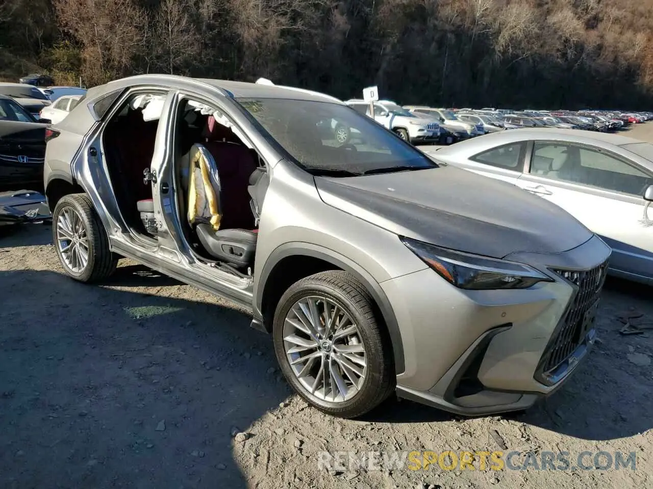 4 Photograph of a damaged car 2T2GKCEZ9PC010474 LEXUS NX 350H 2023