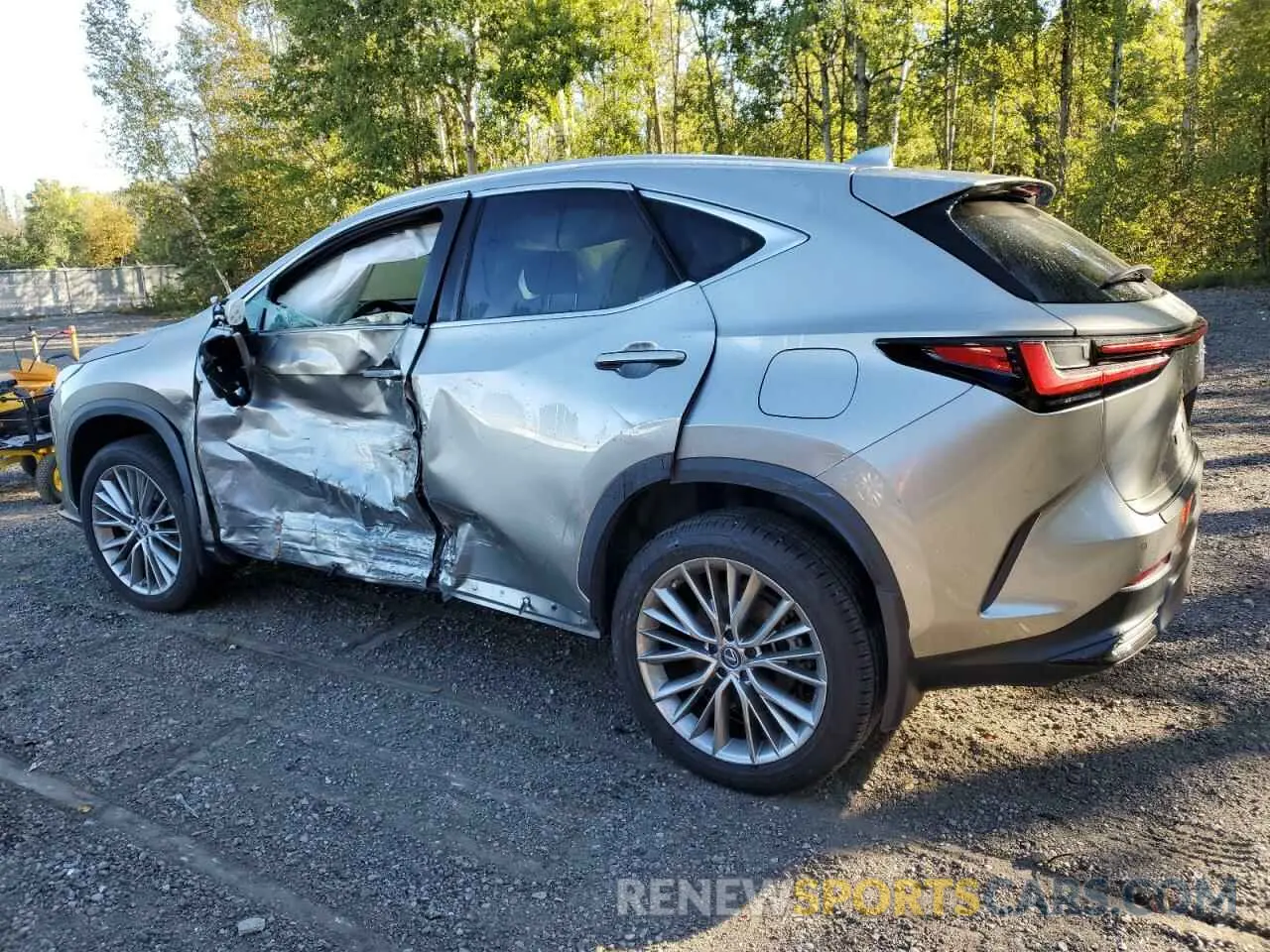 2 Фотография поврежденного автомобиля 2T2GKCEZXPC012007 LEXUS NX 350H 2023