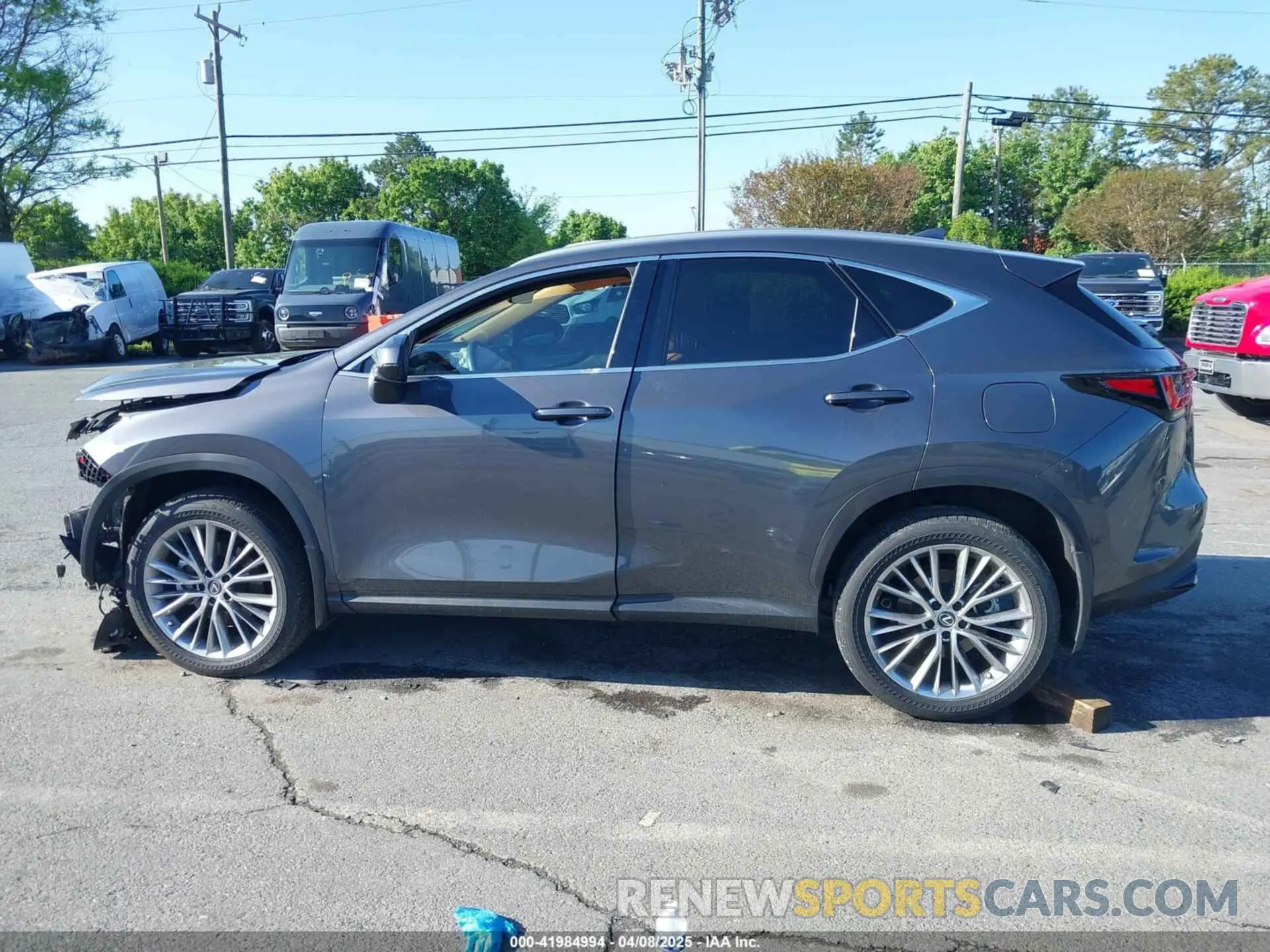 14 Фотография поврежденного автомобиля 2T2GKCEZXPC015134 LEXUS NX 350H 2023