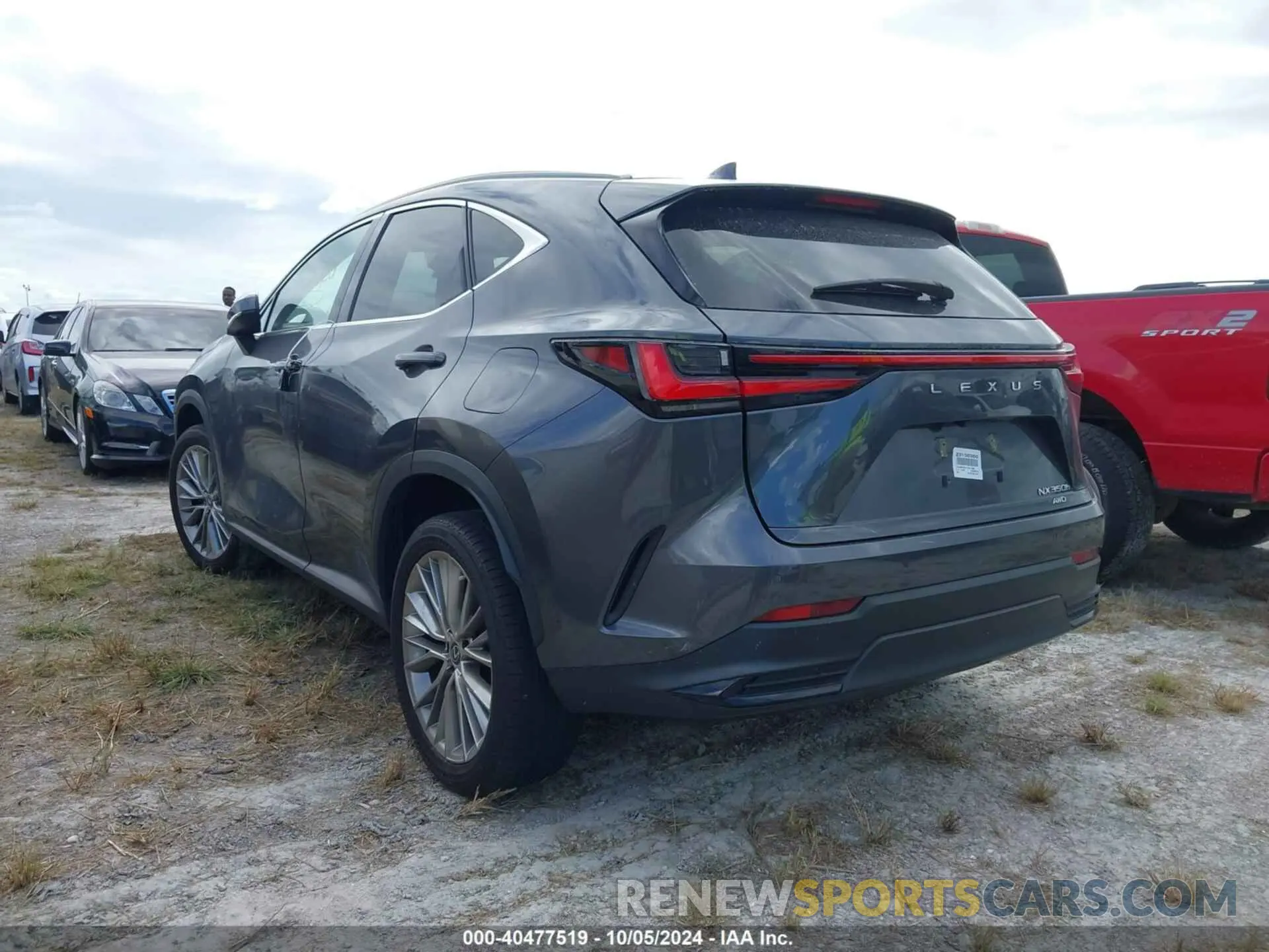 3 Фотография поврежденного автомобиля 2T2HKCEZ1PC011980 LEXUS NX 350H 2023