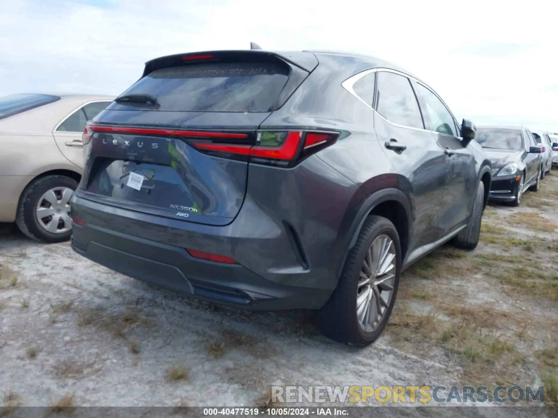 4 Фотография поврежденного автомобиля 2T2HKCEZ1PC011980 LEXUS NX 350H 2023