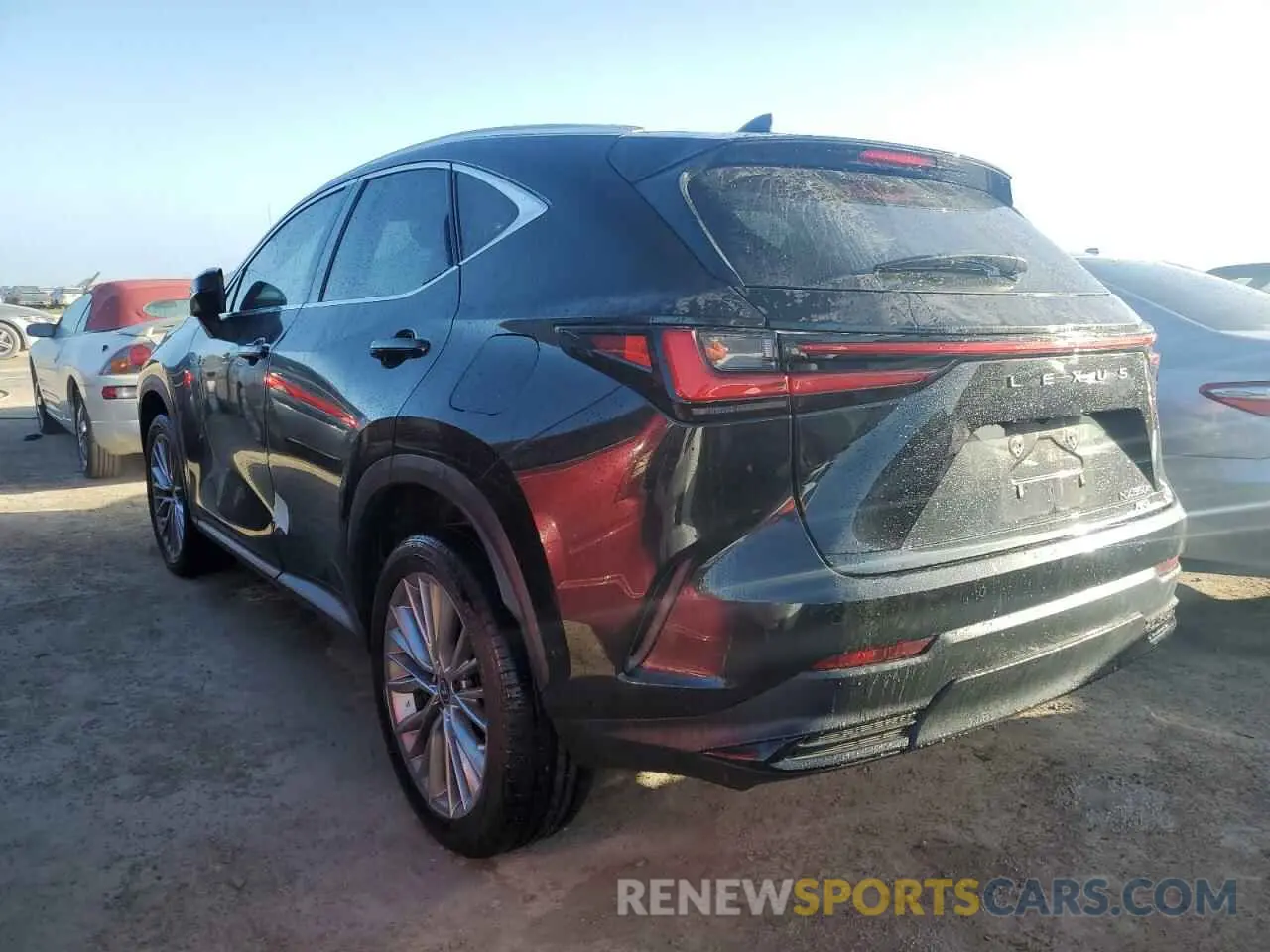 2 Photograph of a damaged car 2T2HKCEZ7PC013958 LEXUS NX 350H 2023