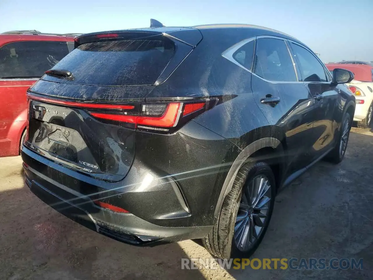 3 Photograph of a damaged car 2T2HKCEZ7PC013958 LEXUS NX 350H 2023