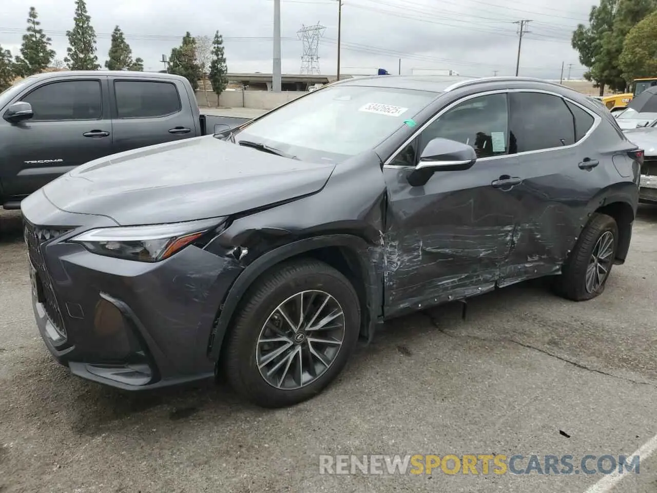 1 Photograph of a damaged car JTJAKCEZ0P2011793 LEXUS NX 350H 2023