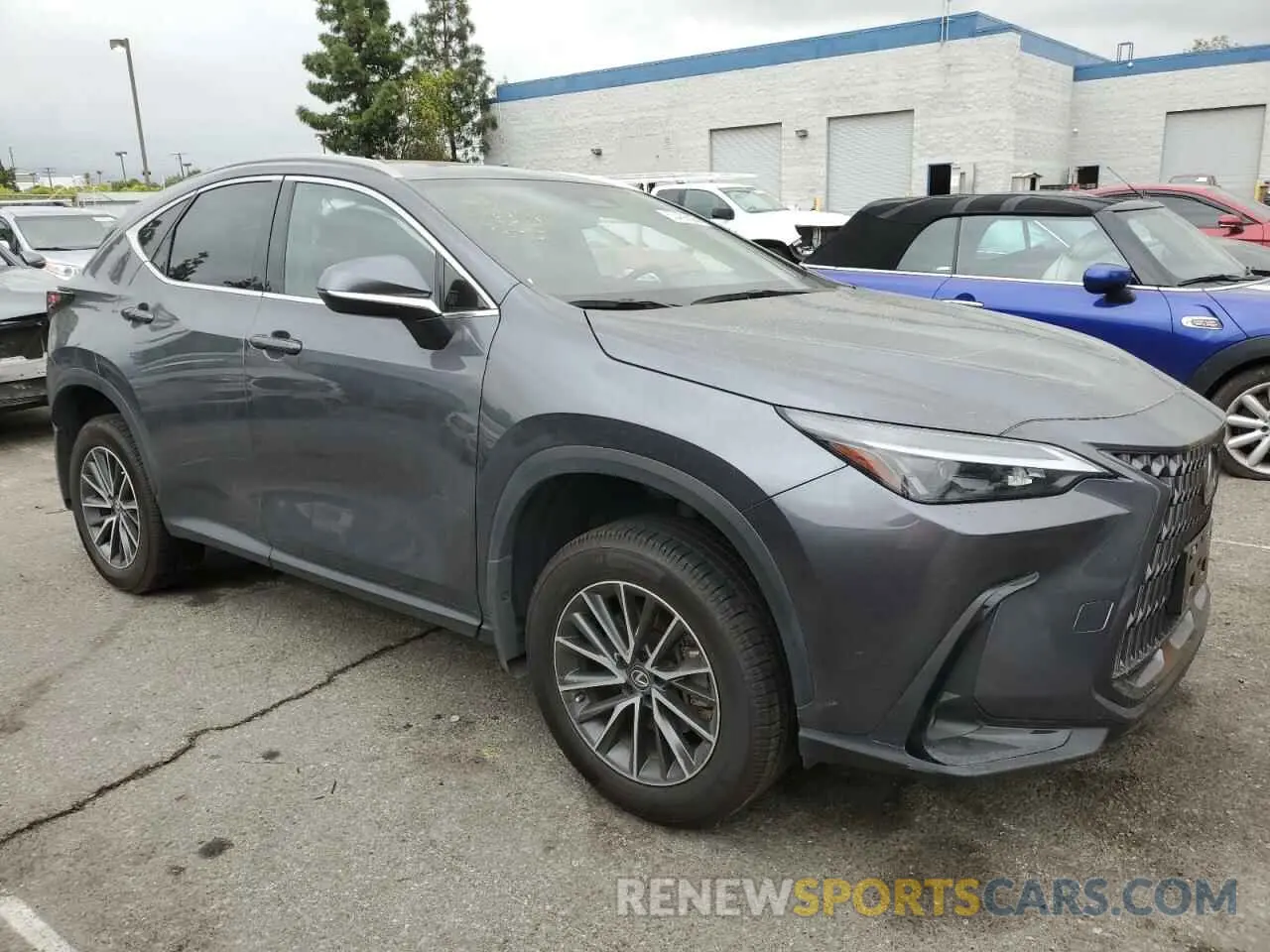 4 Photograph of a damaged car JTJAKCEZ0P2011793 LEXUS NX 350H 2023