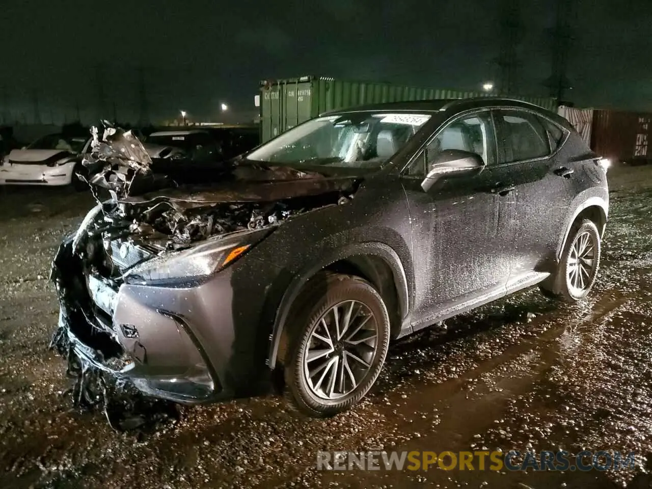 1 Фотография поврежденного автомобиля JTJAKCEZ2P2012122 LEXUS NX 350H 2023