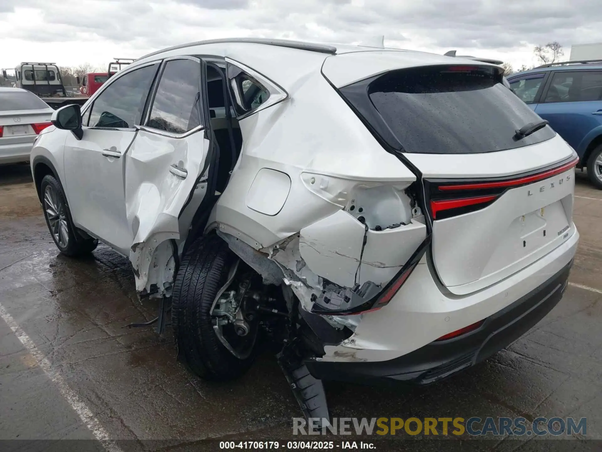 3 Photograph of a damaged car JTJGKCEZ6P2011257 LEXUS NX 350H 2023